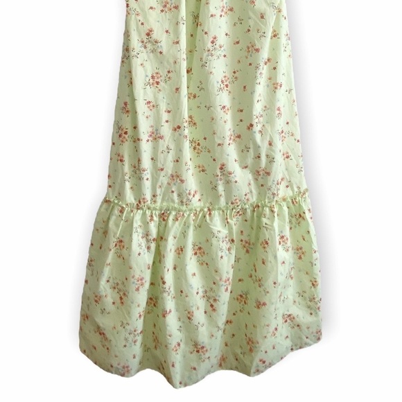 ZARA Dress, Floral Print Halter Midi Dress  Size XS,  NWT - Picture 6 of 14